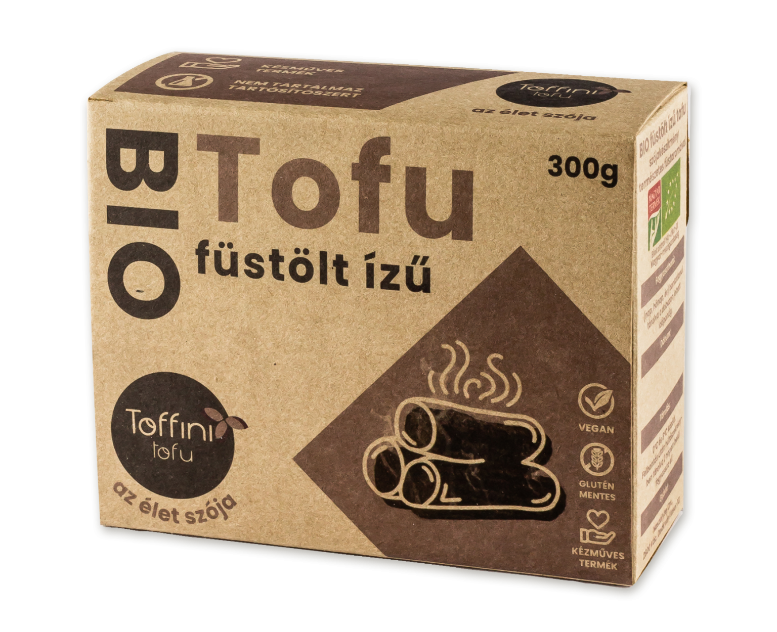 Toffini BIO tofu füstölt dobozos 300g